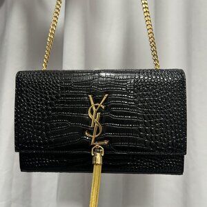 Yves Saint Laurent Black shoulder bag